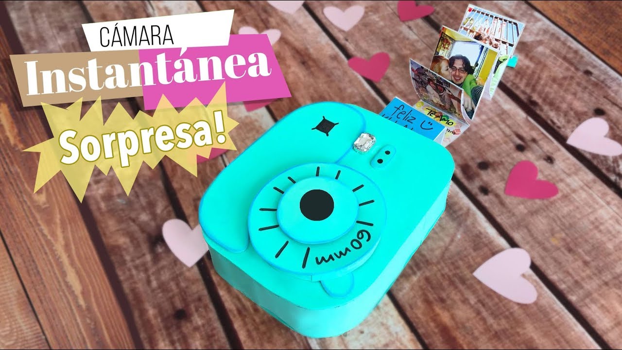 Camara Instantánea SORPRESA INSTAX :: Amor y Amistad San Valentin Regalo