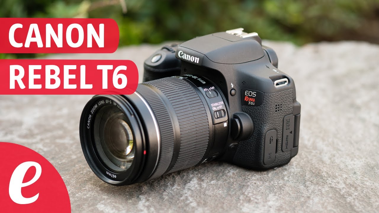 Canon EOS Rebel T6 (español) unboxing