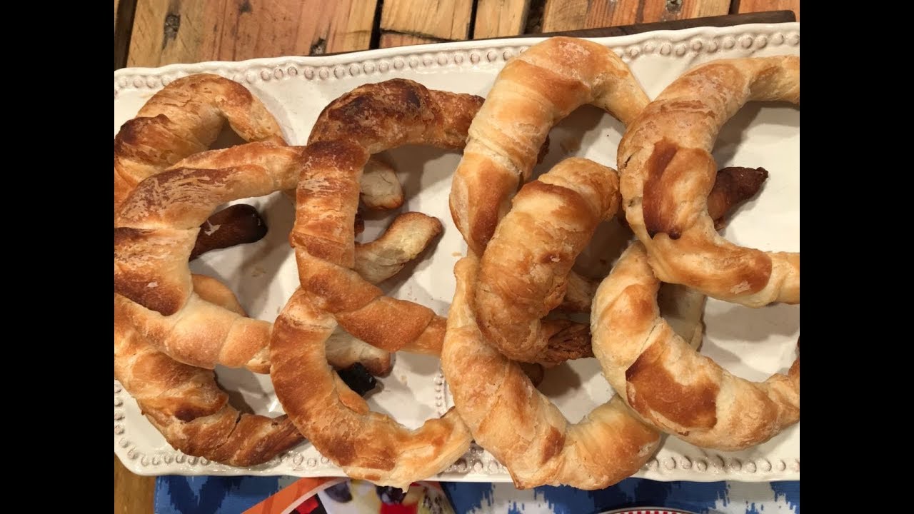 Medialunas de grasa de panadería