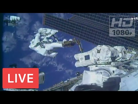 MIRAR NASA: Astronauta Spacewalk #RealTimeTracker NASA FEED | Cámaras 24/7 de Earth Viewing