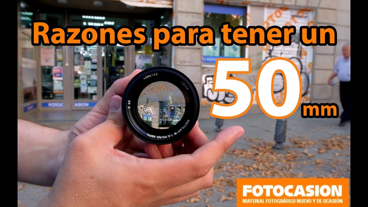 Razones para tener un objetivo 50mm en tu equipo