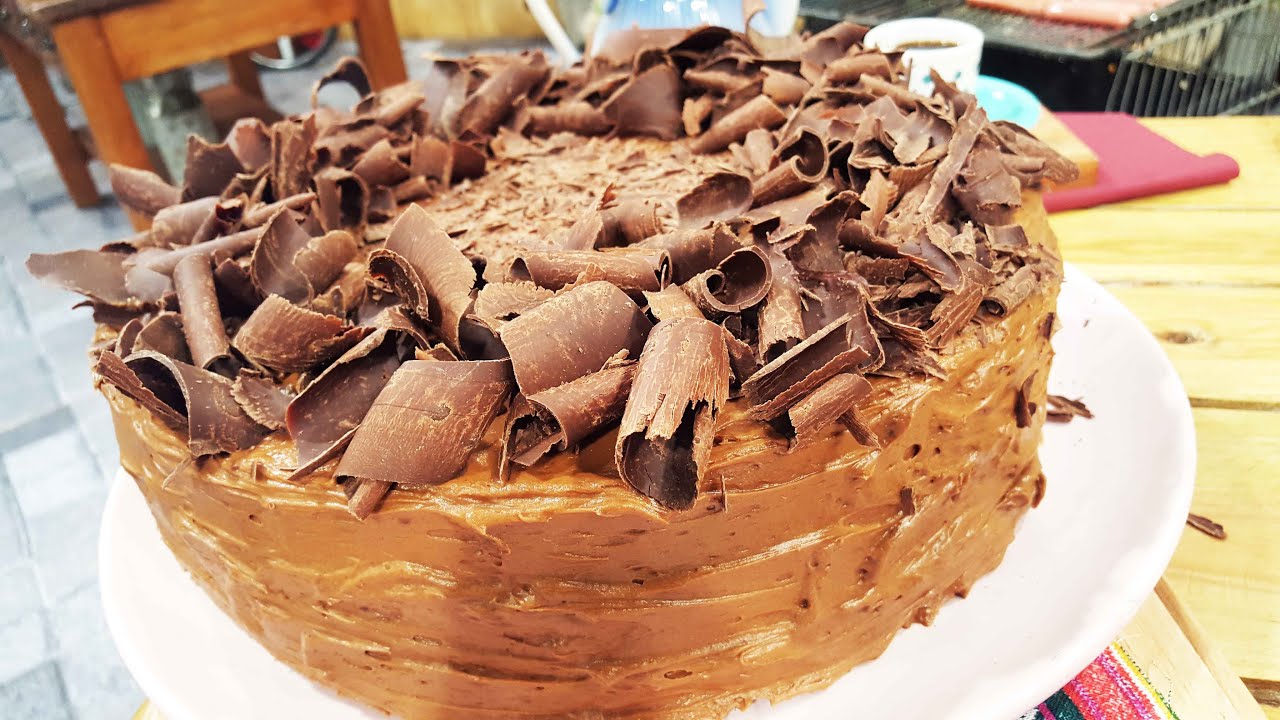 Torta suiza de chocolate