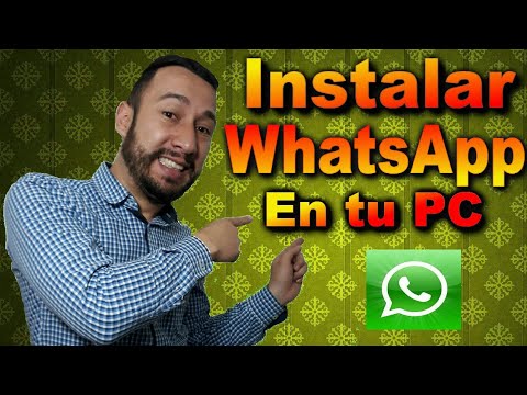 WhatsApp en computadora /instalar en computador 📵 [SIN SMARTPHONE o teléfono inteligente] 📵