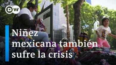 Niñez mexicana también sufre la crisis