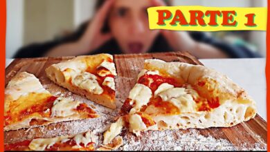 Pizza italiana SIN AMASADO: la mejor masa de pizza – Cómo hacer Pizza E07 parte 1