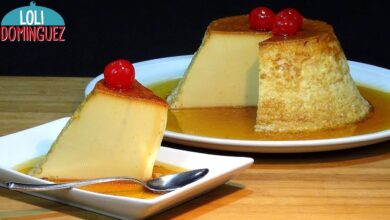 Flan de leche condensada SIN HORNO Y SOLO EN 10 MINUTOS – Recetas paso a paso – Loli Domínguez