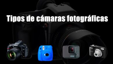 Tipos de cámaras fotográficas