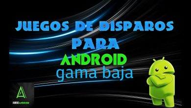 juegos de disparos/ para android gama baja