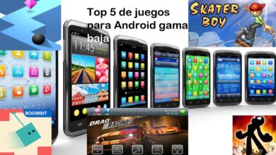 Top 5 de juegos android/gama baja