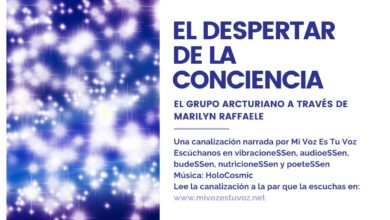 EL DESPERTAR DE LA CONCIENCIA | Un mensaje del Grupo Arcturiano vía Marilyn Raffaele