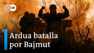 Medios rusos difunden imágenes de Bajmut totalmente destruida