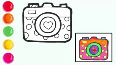 Aprende a Dibujar una Cámara de Fotos – Dibujos Infantiles | Los Juguetes Son Divertidos