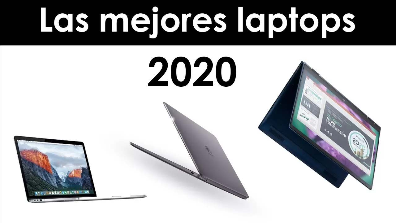 Las MEJORES LAPTOPS de este 2020