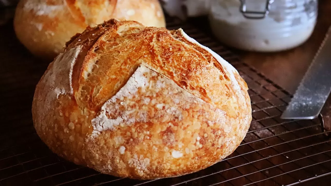 PAN CASERO con MASA MADRE | Cómo hacer Pan de Masa Madre – CUKit!