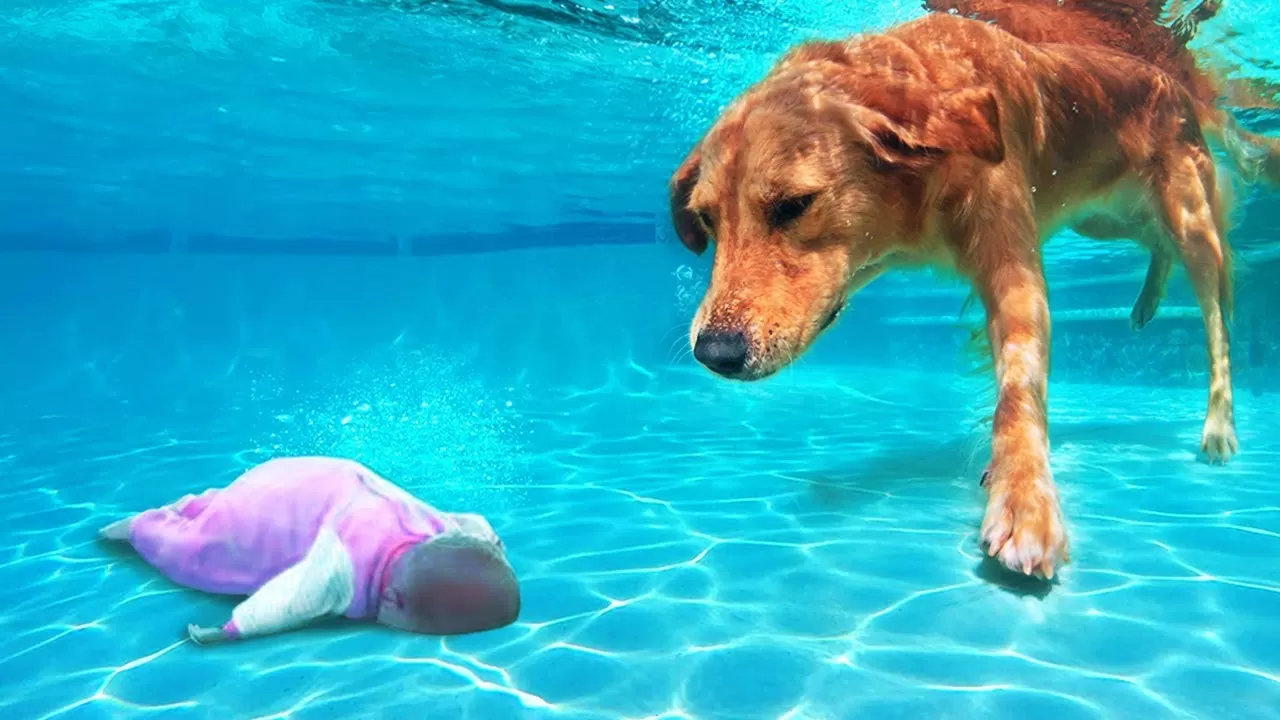 Un Perro Héroe Salva a un Niño en el Agua. 10 Veces en las que los Animales Salvaron a los Humanos