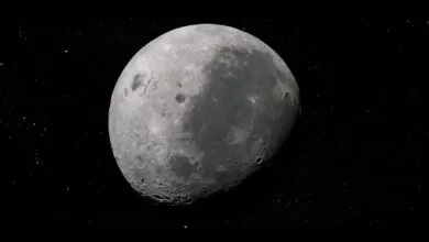 Una lluvia de meteoros libera agua en la Luna