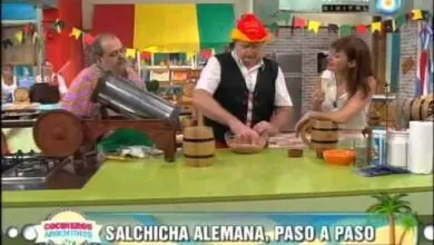 Salchicha alemana artesanal