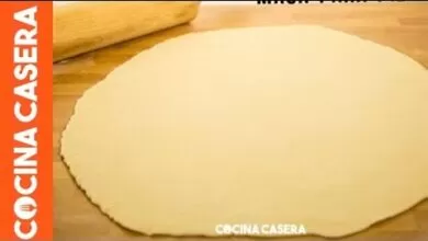 Masa de Pizza fácil y rápida