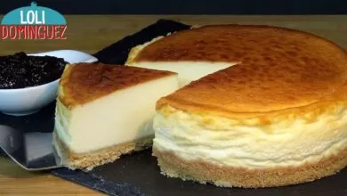 Tarta de queso New York cheesecake, con trucos para que te quede perfecta – Loli Domínguez