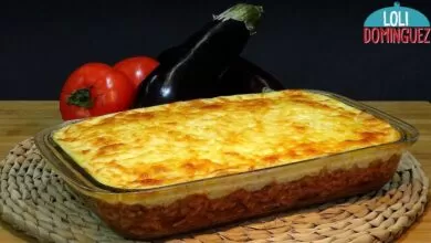 Musaka o Moussaka fácil, (Riquísima receta Griega) – Recetas paso a paso, tutorial. Loli Domínguez