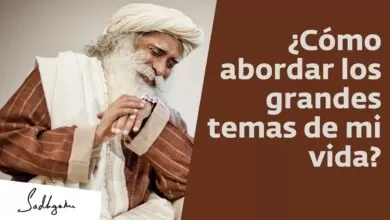 ¿Cómo abordar los grandes temas de mi vida? | Sadhguru